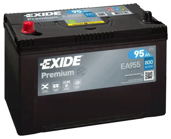 Аккумуляторная батарея Exide Premium EA955 (95 Ач)