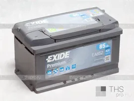 Аккумулятор EXIDE PREMIUM 85Ah EN800 о.п.(315х175х175) (EA852)