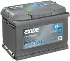EXIDE Premium EA612 61 Ah 600A батарея аккумуляторная