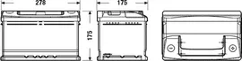 Аккумулятор Exide Classic * для Ford Transit V 1994-2000. Артикул EC652