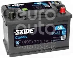 EC652 Exide Аккумулятор